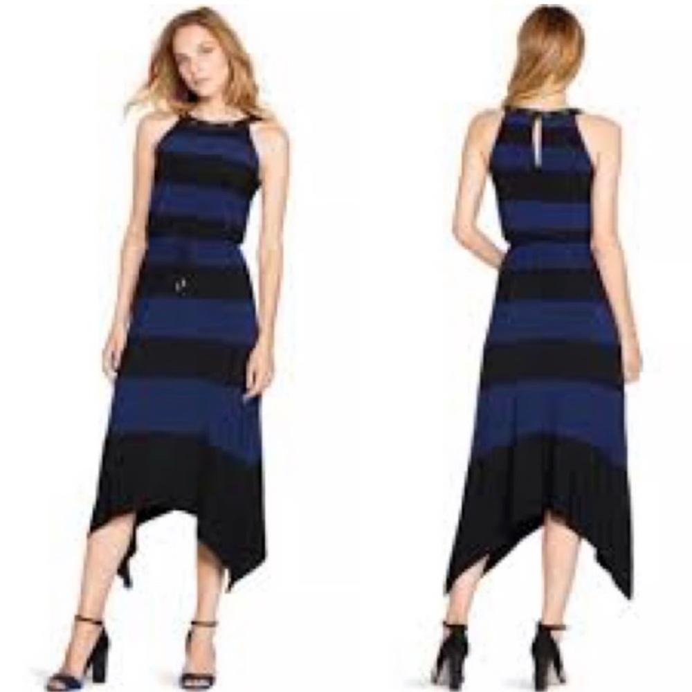 White House Black Market Drawstring Midi Dress, Size XL New With‎ Tags